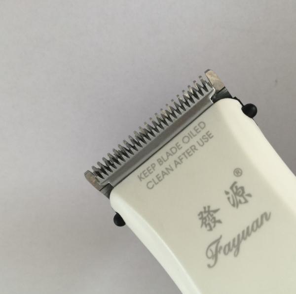 Adjustable Home Small Hair Clippers Battery Operated Light White Color