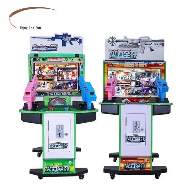 Indoor Shooter Arcade Machine Durable With 32LCD High Definition Screen