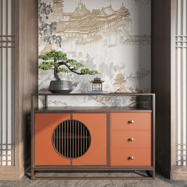 Hotel Solid Wood Deluxe Sideboard Customised Sideboard Storage Cabinet