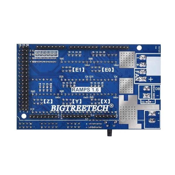 4 Layers Ramps 1.6 3D Printer Board Support Five Motor Drivers