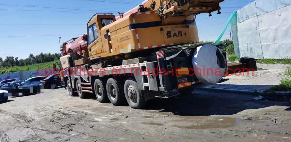 Sany 100 tonnes grue mobile d'occasion pour le levage hauteur maximale de levage 40m
