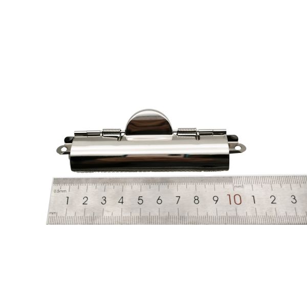  High-end metal folder clips 110mm Metal Small Metal ticket holder Toothed-structured iron clamp