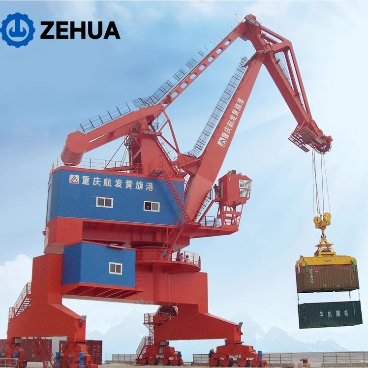 Rail-Mounted Heavy Duty Harbour Portal Crane for Port Operations