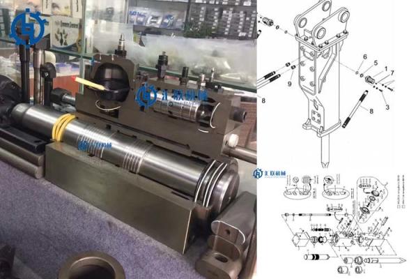 Daemo Hydraulic Breaker Spare Parts Alicon DMB Nitrogen Gas Charging Device