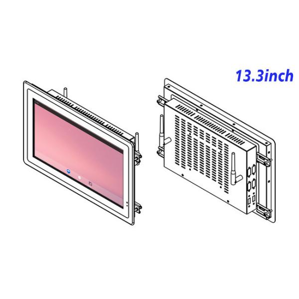 13.3-Inch Android Monitor for Retail Kiosks and Public Information Systems
