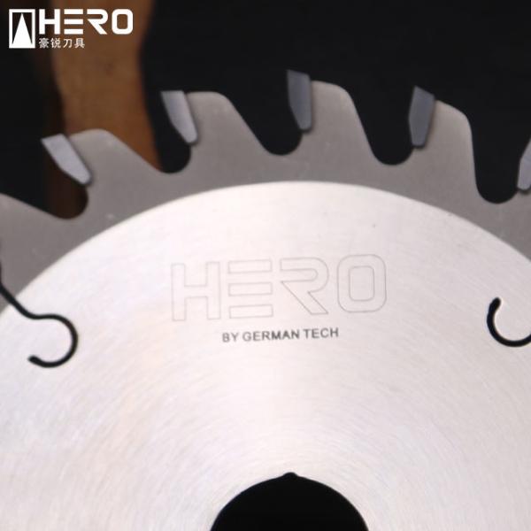 TCT Fine Cut Circular Saw Blade Micro Grain Tungsten Carbide Tips Custom