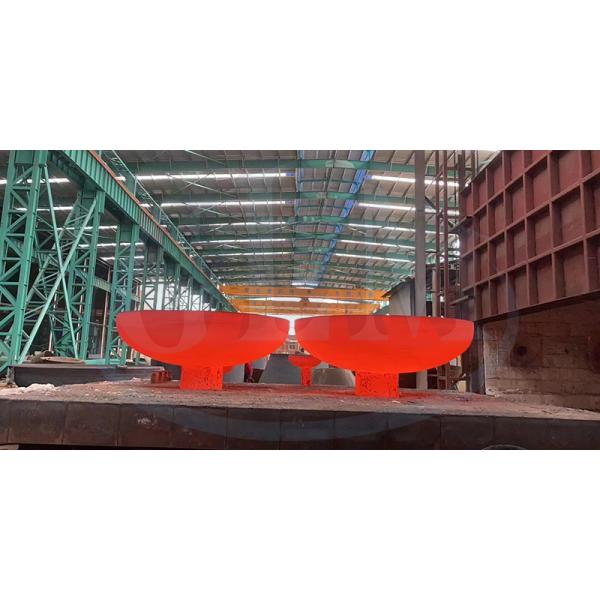 Stainless Steel Hemispherical Elliptical Dished End Heads For Agitators