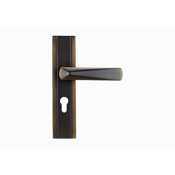 Brass Luxury Lever Door Handles 130mm 63mm for Front Door
