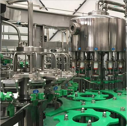 Multi Head Food Filling Machine Aluminum Pop Can Beverage Filling Equipment