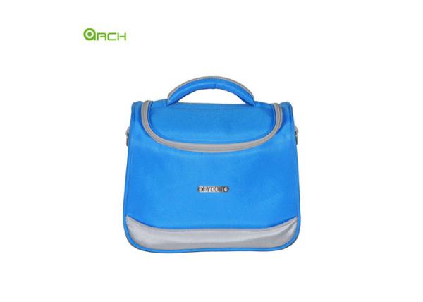 Unisex 600D In Lid Zippered Pockets Travel Vanity Bag Travel Accessories Bag
