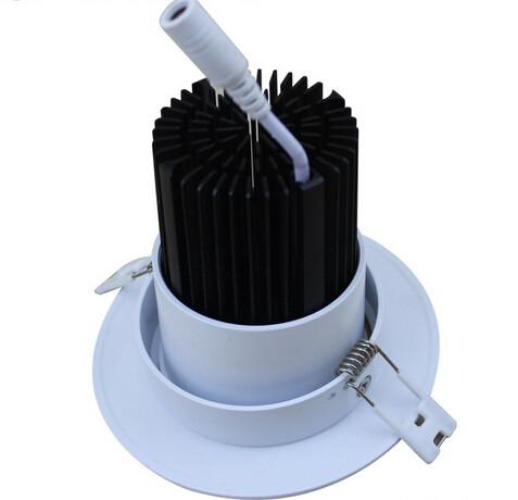 20W round motion sensor LED COB downlight  TUV SAA led bathroom ceiling lights aluminum material 3 years warranty