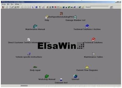 Software diagnóstico automotivo de ELSAWIN 4,0 para Audi/VW/SKODA/SEAT