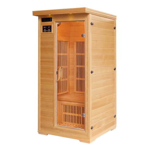 Carbon Fiber Heater Steam Sauna Room For Double Home Infared Traditional Personal Far Sauna Control Panel