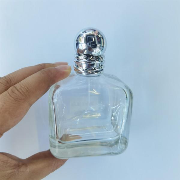Customized 100ml High-Grade Perfume Bottle European American Style Bayonet Thick Bottom High-Grade Perfume Bottle Glass