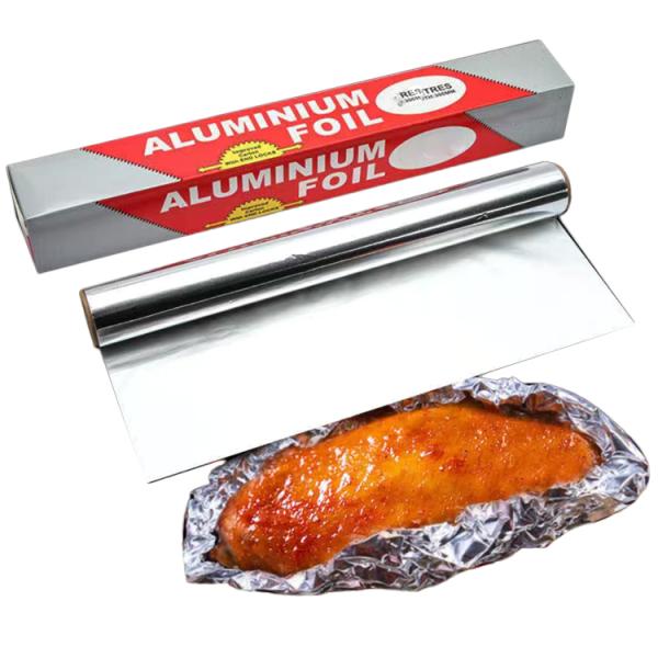 12mic 30cm 50m Roll Kitchen 8011 O Aluminum Foil Small Roll with Logo Printing Option