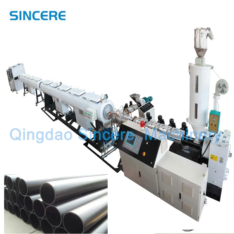 50mm-160mm PPR Pipe Extrusion Machine HDPE Water Pipe Extrusion Line