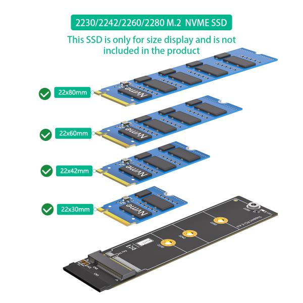 バージョンアップ 180度 NGFF M.2 M-Key NVME SSD拡張ケーブル 3.3V パワー LEDステータスライト