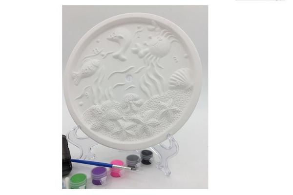 Funny Arts And Crafts Kits For Kids Craft Clock Mechanism with DIY Painting
