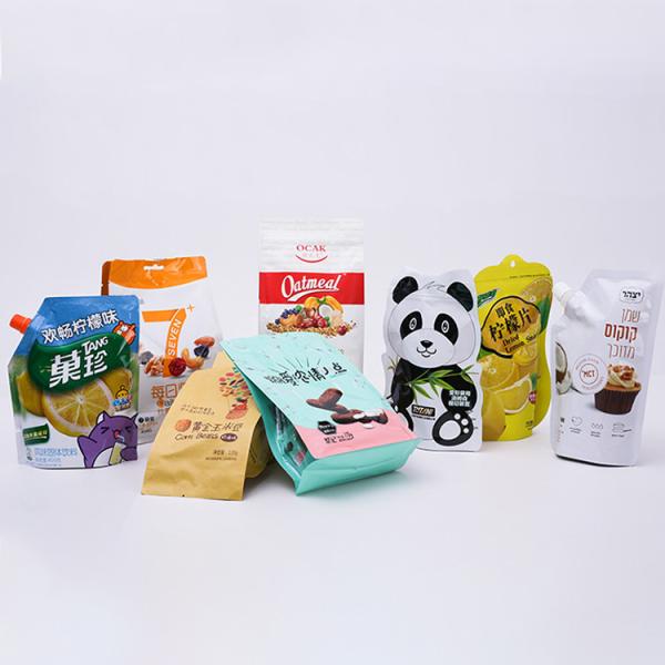 Custom Printing PE Shaped Bags Plastic Pouch,Plastic Pouch Bag,Pouch Packaging Plastic
