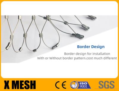 Durable Inox T Tend Stainless Steel Rope Mesh 4.0mm Zoo Enclosure Mesh