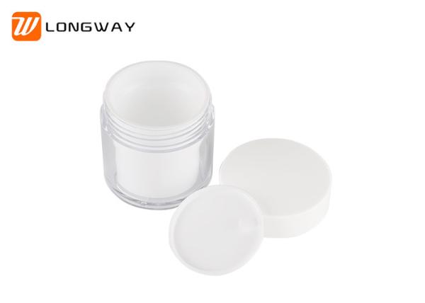 Customized Color Airless Lotion Bottle / Cosmetic Cream Jar 20g 30g 50g