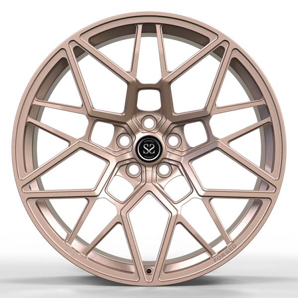 6x135 5x139.7 4x4 Custom Rims Gloss Bronze 23 Inches For Lincoln Navigator IV