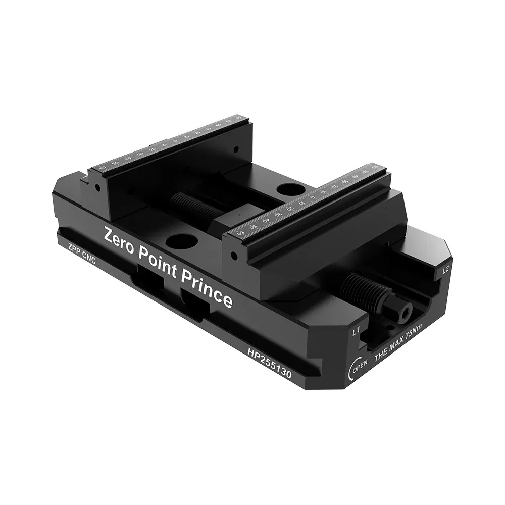 Quick Release Self Centering Unit for 3 4 Axis Milling Vise