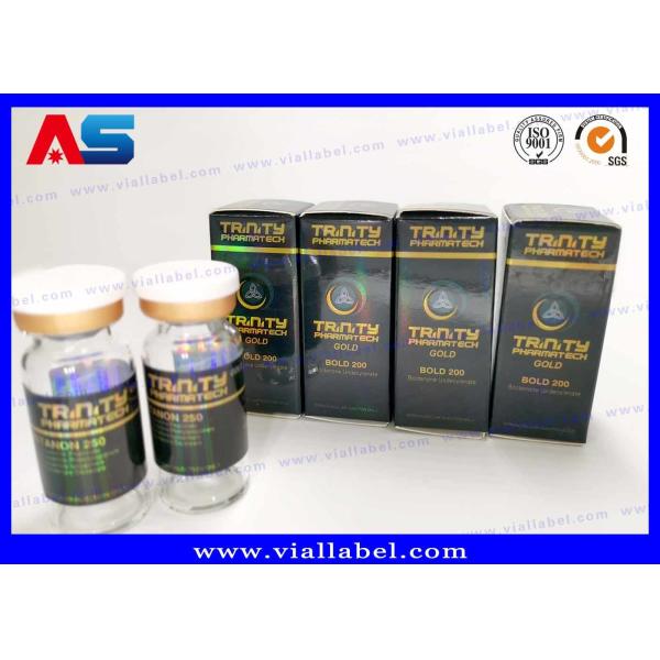Лазерная голографическая бутылка 30мл Картонная бумага / ПЭТ / ПВХ Материал медицинская упаковка коробка
