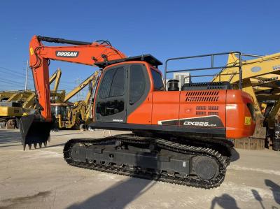 second hand excavator doosan dx225lca used digger construction machinery