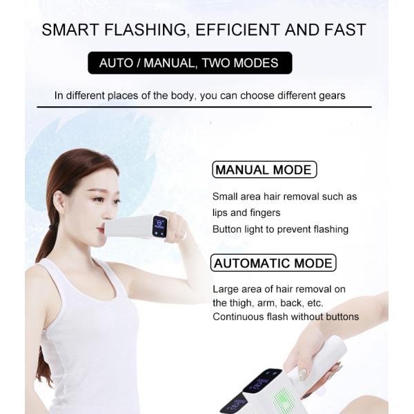 Lescolton Home Beauty Machine Ice Cool IPL Epilator Permanent Laser Hair Removal LCD Display