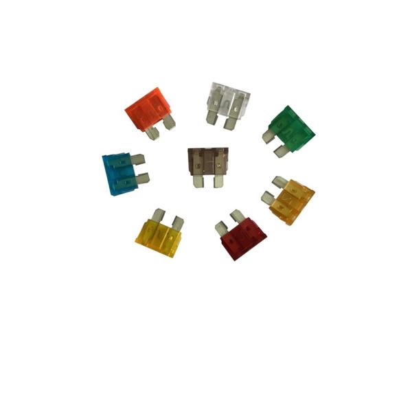 32V Low Voltage Fuses , 1amp Blade Fuse PC And Metal Material