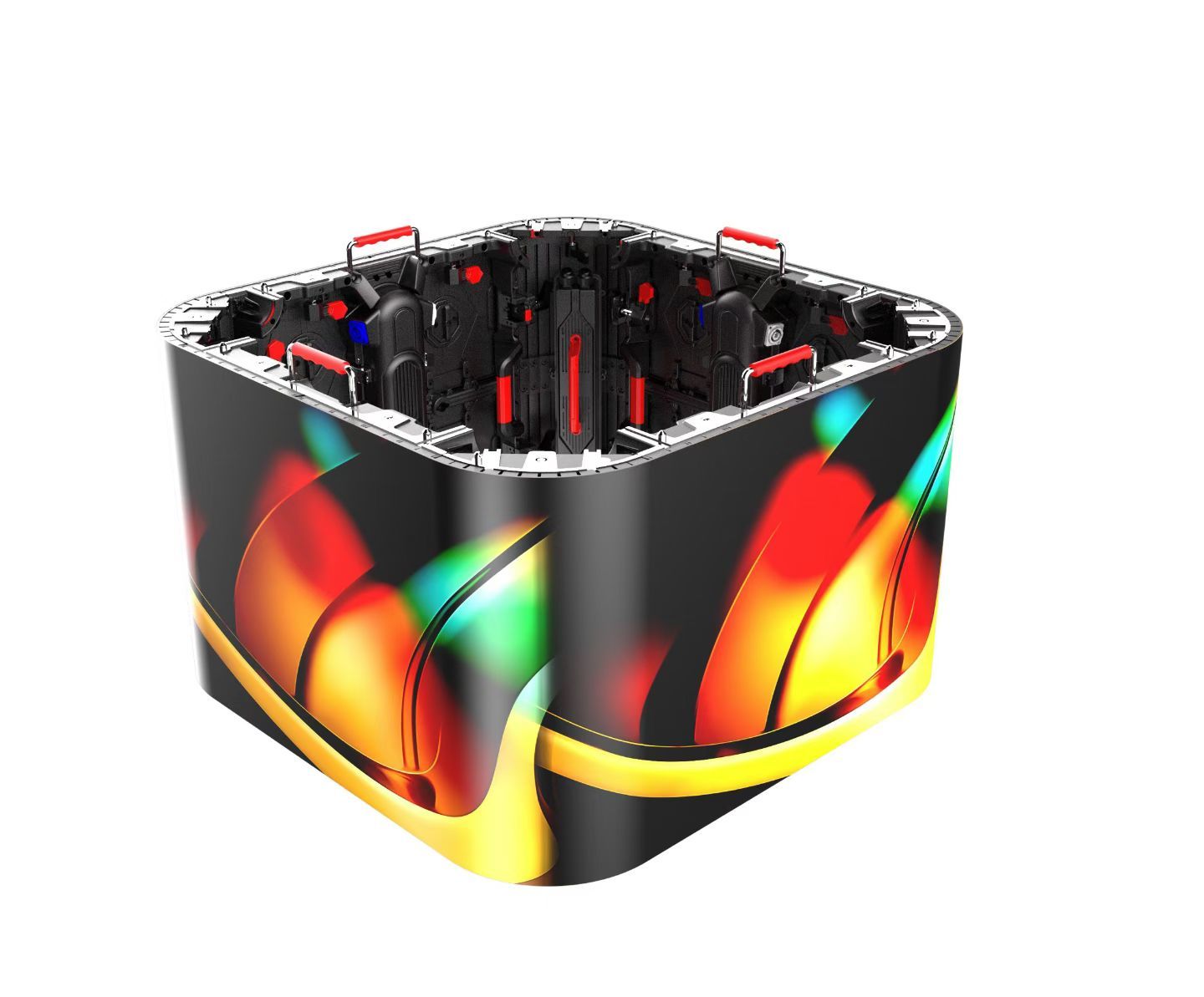 P2.976 / P2.604 / P3.91 Rental LED Display Front And Rear Maintenance