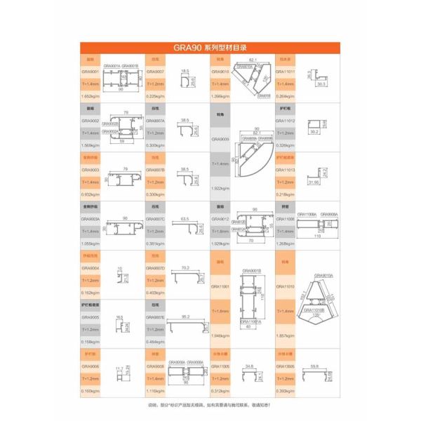 900 798 Series Aluminum Accessories 798 Window Aluminum Profile Frame Philippines Aluminum 900 Series