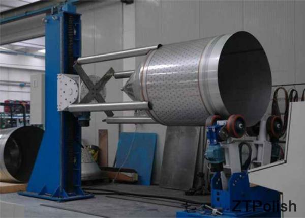 Stainless Steel CNC Polishing Machine Easy Operate Sheel Head Polishing Machine