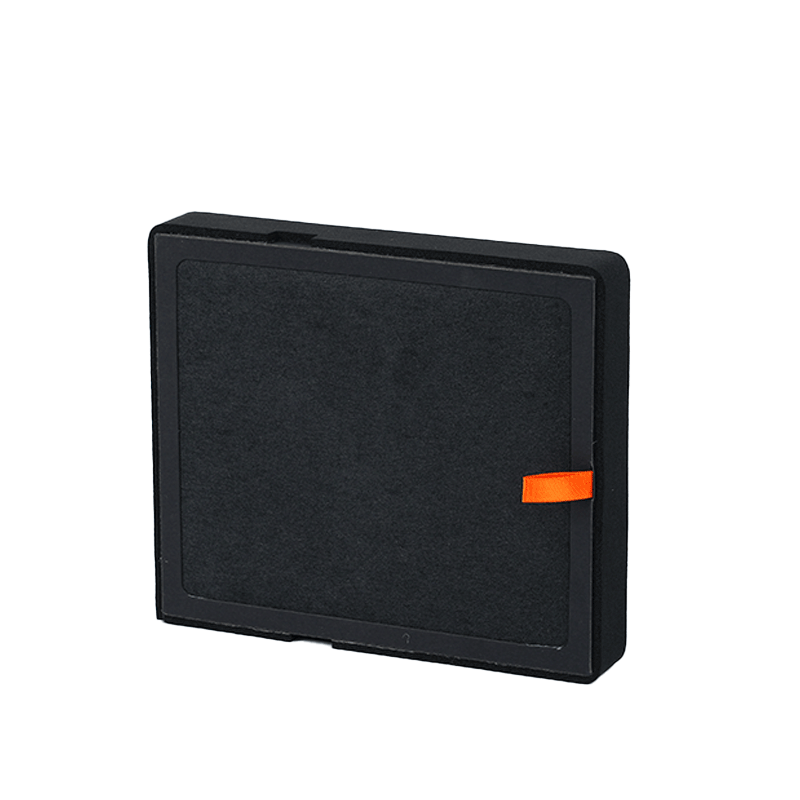 ROHS Antibacteria Activated Carbon Hepa Air Filter Element Tailor Made