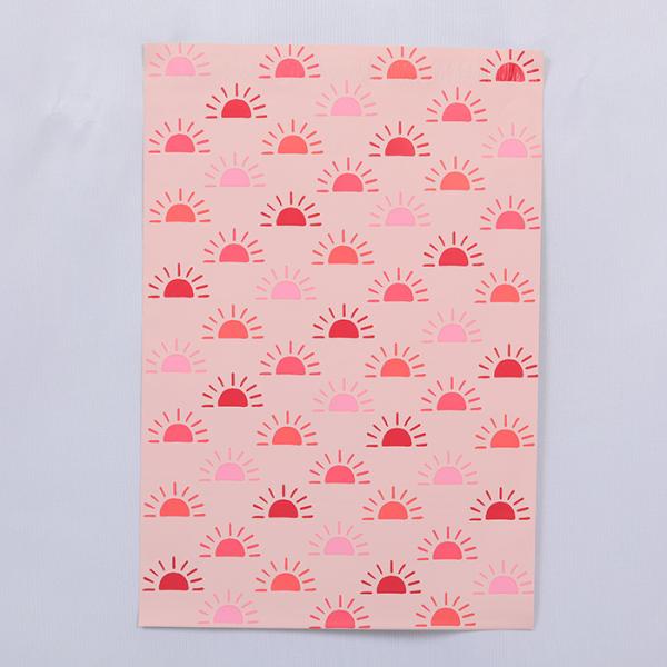 Sacs en plastique de courrier en PE durable largeur 60 cm emballage poly-mailer sur mesure