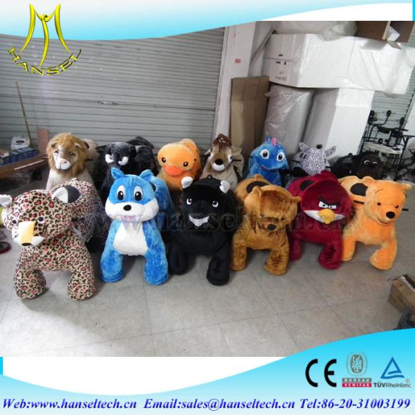 Hansel animal electric car plush animal electric scooter australia electric toys for kids to ride kids arcade rides