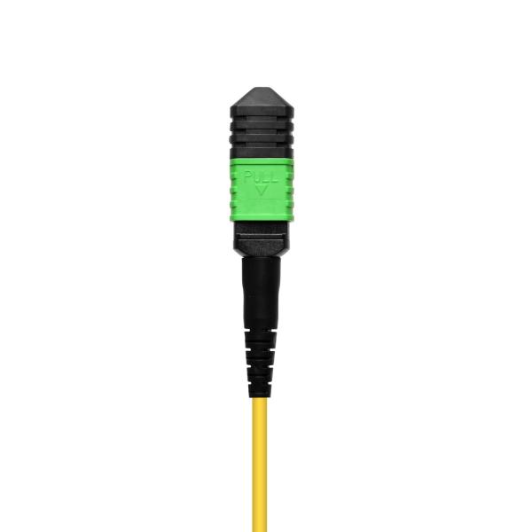 OM3 / OM4 Fiber Optic Patch Cord , MPO Fiber Cable 3mm For CATV