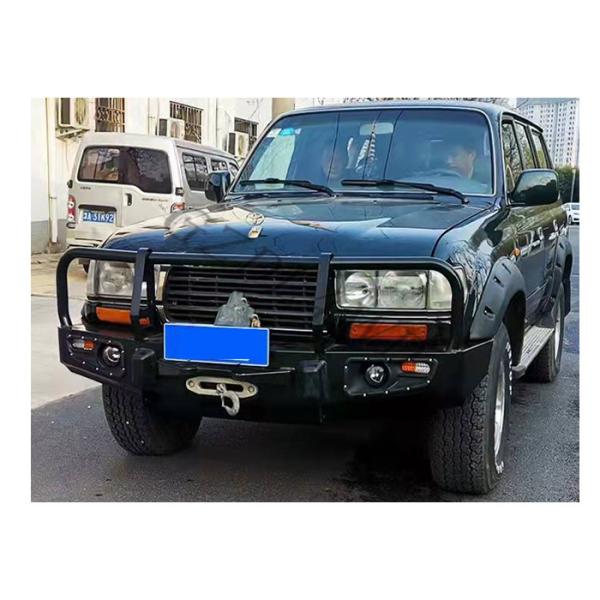 Truck Front Bumper Guard Metal Bull Bar Fit Pickup Lc Fj 80 Black
