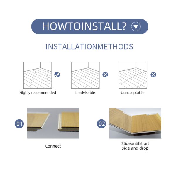 6mm Waterproof Fireproof SPC Vinyl Flooring Rigid Core Click Lock Tiles for Commercial Building Projects