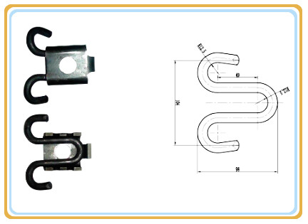 Nabla Elastic Rail Clips in fastening systems , E clip / Skl Clip