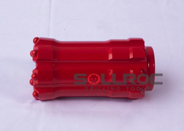 Red Thread T60 Button Bit , Top Hammer Drill Bits For Production Drilling