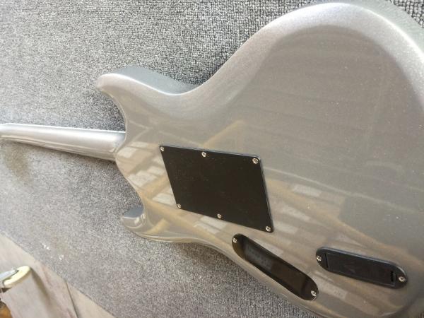 Top quality factory custom Silver Powder Mirror Panel High Quality Guitar/Anmiyue China Electric Guitar