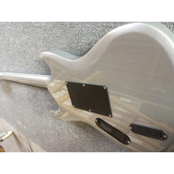 Top quality factory custom Silver Powder Mirror Panel High Quality Guitar/Anmiyue China Electric Guitar