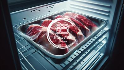Freshness And Hygiene Disposable White Plastic Meat Trays Custom