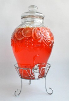 glass juice / beverage dispensers