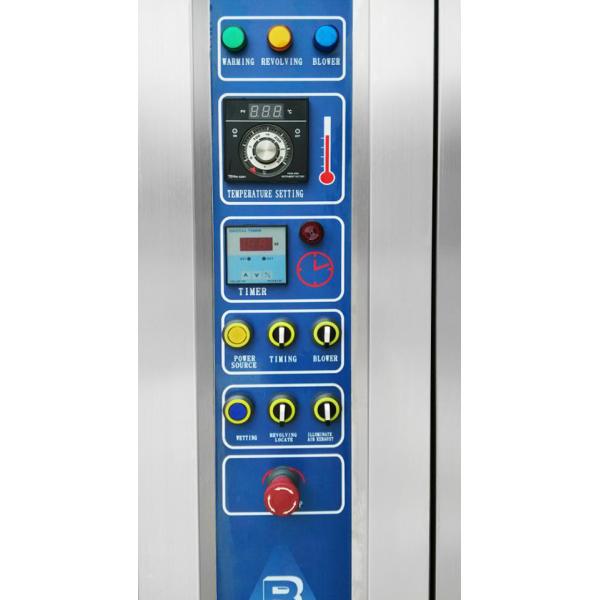 Electric Gas Diesel Oil 380V/220V 32 Trays Bakery Rotary Oven With Trays And Trollery