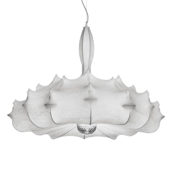 Postmodern Silk Hanglamp For Living Room Bedroom Dining Room Home Decor Zeppelin Chandelier(WH-MI-93)