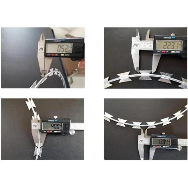 BTO22 Защитная бритва из колючей проволоки Горячая оцинкованная 3/5 обложки с ПВХ покрытием