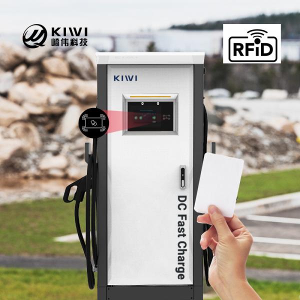 Cargador de automóvil eléctrico rápido de salida de corriente continua de 120 kW con CCS 1 2 Ocpp1.6